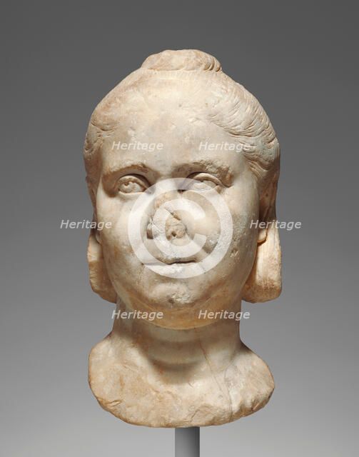 Portrait Head of an Empress, second quarter of 3rd century A.D. Creator: Unknown.