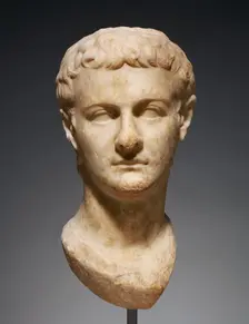 Portrait Head of Caligula, A.D. 37-41. Creator: Unknown