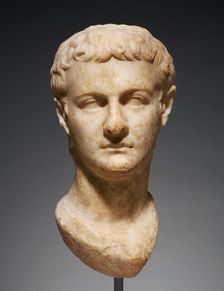 Portrait Head of Caligula, A.D. 37-41. Creator: Unknown