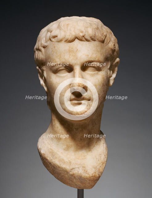 Portrait Head of Caligula, A.D. 37-41. Creator: Unknown.