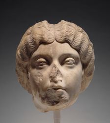 Portrait Head of Faustina the Younger, about A.D. 170. Creator: Unknown