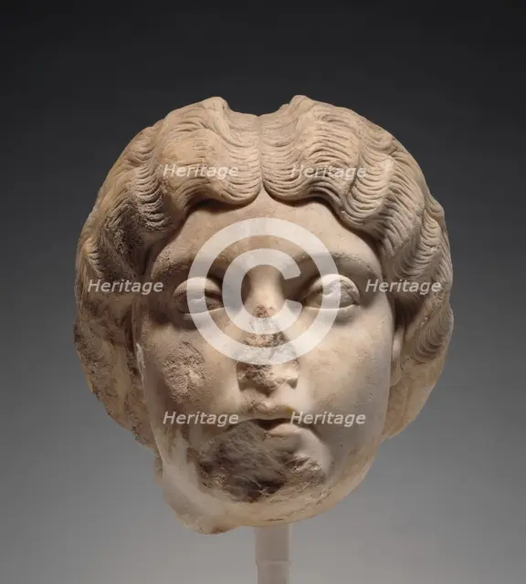 Portrait Head of Faustina the Younger, about A.D. 170. Creator: Unknown.