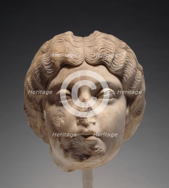 Portrait Head of Faustina the Younger, about A.D. 170. Creator: Unknown.