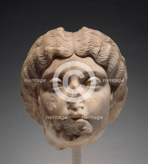 Portrait Head of Faustina the Younger, about A.D. 170. Creator: Unknown.