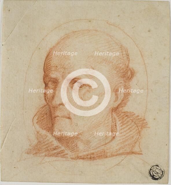 Portrait Head of Franciscan Monk, n.d. Creator: Unknown.