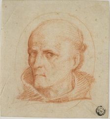 Portrait Head of Franciscan Monk, n.d. Creator: Unknown
