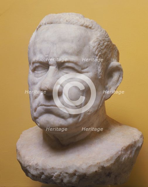 Portrait Head of Man, late 1st century B.C. Creator: Unknown.