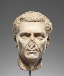 Portrait Head of Nerva, A.D. 96-98. Creator: Unknown