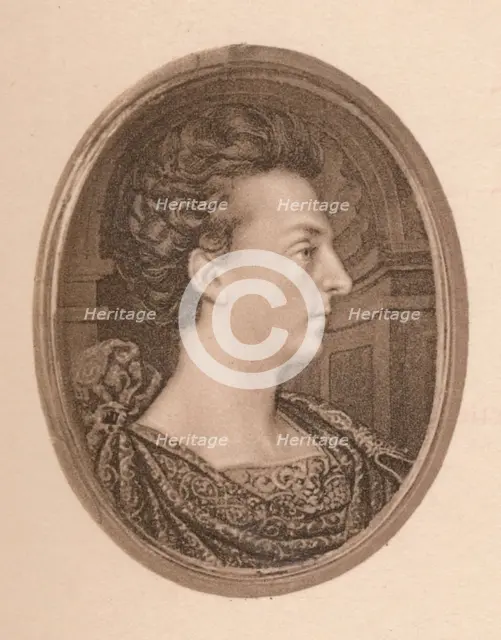 ''Portrait - Henry, Prince of Wales', 1610, (1904). Creator: Isaac Oliver I.