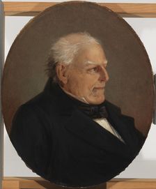 Portrait of Counsellor H. Rosenberg, 1875. Creator: Erik Johan Lofgren