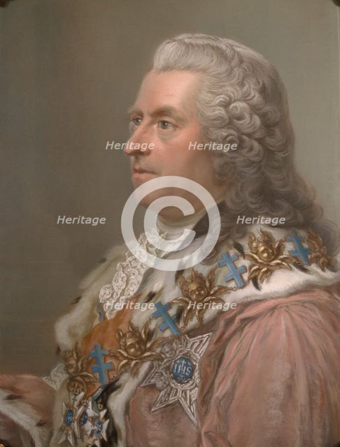 Portrait of Count Carl Gustaf Tessin (1695-1770), 1761.
