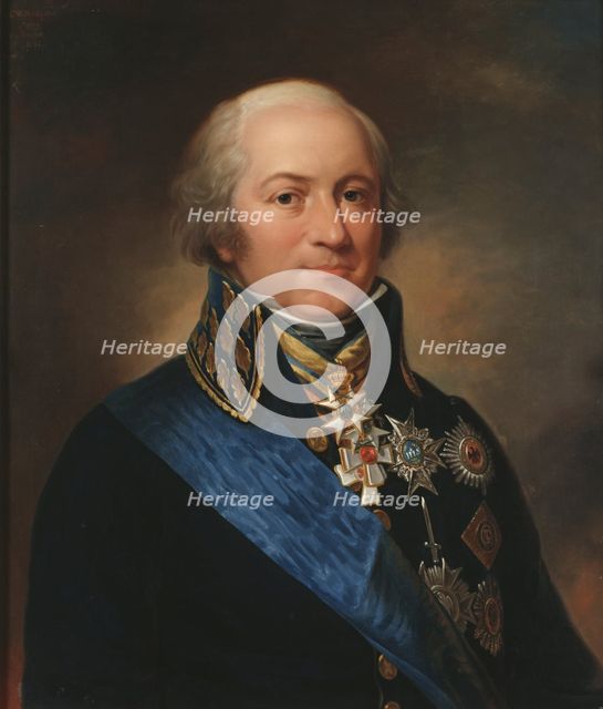 Portrait of Count Carl Johan Adlercreutz (1757-1815), 1846.