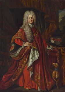 Portrait of Count Charles III Philip (1661-1742), Elector Palatine. Creator: Schlichten, Johann Philipp von der (1681-1745)