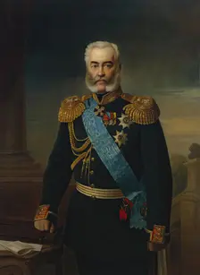 Portrait of Count A.V. Adlerberg II, 1878. Creator: Georg von Bothmann