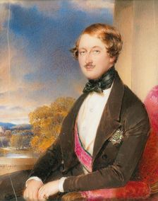 Portrait of Count Anton Karl Palffy von Erdöd (1793-1879). Creator: Daffinger, Moritz Michael (1790-1849)