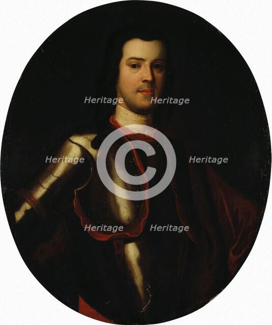 Portrait of Count Anton Manuilovich Devier (1682-1745), Early 18th cen.. Artist: Anonymous  