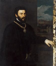 Portrait of Count Antonio Porcia, ca 1535-1540. Creator: Titian (1488-1576)