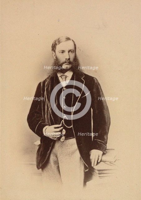 Portrait of Count Anatoly Vladimirovich Orlov-Davydov (1837-1905), 1875.