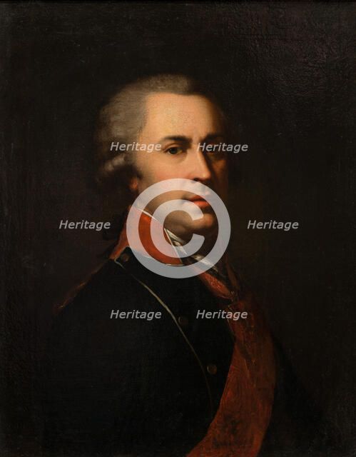 Portrait of Count Aleksei Ivanovich Musin-Pushkin (1744-1817), Late 18th cent.. Creator: Anonymous.