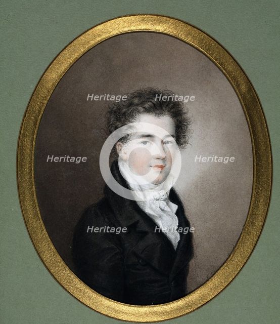 Portrait of Count Alexander M. Gorchakov (1798-1883), c. 1815. Artist: Anonymous  