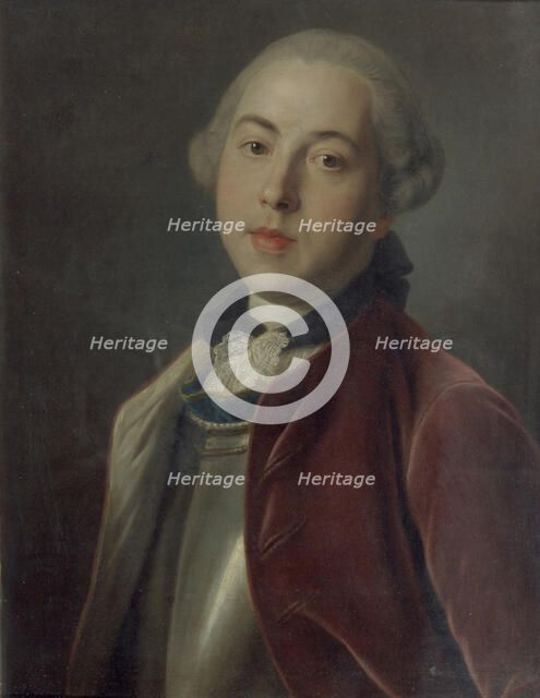 Portrait of Count Alexander Mikhaylovich Golitsyn. Artist: Rotari, Pietro Antonio (1707-1762)
