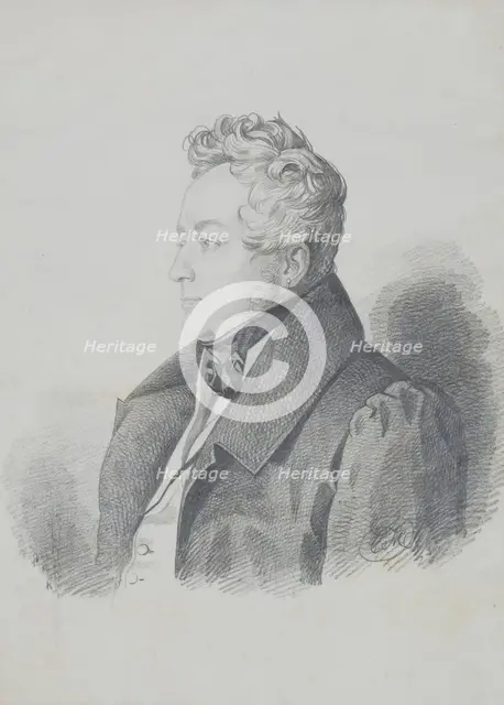 Portrait of Count Alexander Dmitrievich Olsufyev (1790-1853), after 1832. Creator: Hampeln, Carl, von (1794-after 1880).