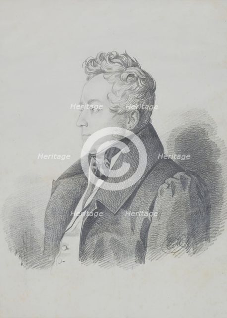 Portrait of Count Alexander Dmitrievich Olsufyev (1790-1853), after 1832. Creator: Hampeln, Carl, von (1794-after 1880).