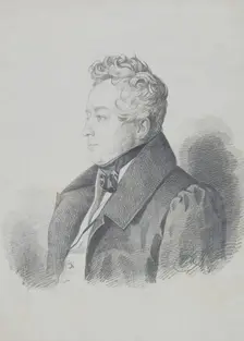 Portrait of Count Alexander Dmitrievich Olsufyev (1790-1853), after 1832. Creator: Hampeln, Carl, von (1794-after 1880)