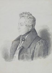 Portrait of Count Alexander Dmitrievich Olsufyev (1790-1853), after 1832. Creator: Hampeln, Carl, von (1794-after 1880)