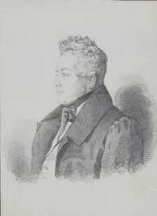 Portrait of Count Alexander Dmitrievich Olsufyev (1790-1853), after 1832. Creator: Hampeln, Carl, von (1794-after 1880)