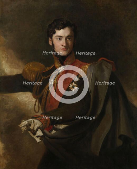 Portrait of Count Alexander Ivanovich Chernyshov (1786-1857), 1818. Creator: Lawrence, Sir Thomas (1769-1830).