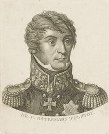 Portrait of Count Alexander Ivanovich Ostermann-Tolstoy (1772-1857), c. 1800. Creator: Anonymous