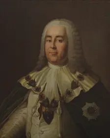 Portrait of Count Alexander Ivanovich Rumyantsev (1680-1749), Second Half of the 18th cen. Creator: Anonymous