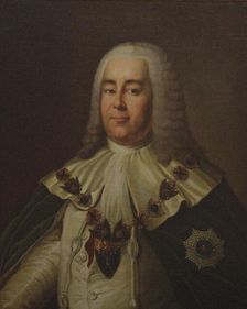 Portrait of Count Alexander Ivanovich Rumyantsev (1680-1749), Second Half of the 18th cen. Creator: Anonymous