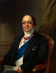 Portrait of Count Alexander Kushelev-Bezborodko 1851-1852. Creator: Franz Kruger