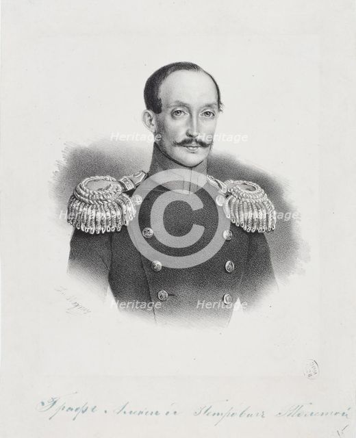 Portrait of Count Alexander Petrovich Tolstoy (1801-1873).