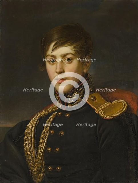 Portrait of Count Alexander Stroganov, 1812. Creator: Alexander Varnek.