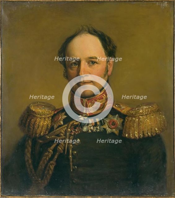 Portrait of Count Alexander von Benkendorff (1781-1844) (copy), 19th century. Creator: George Dawe.