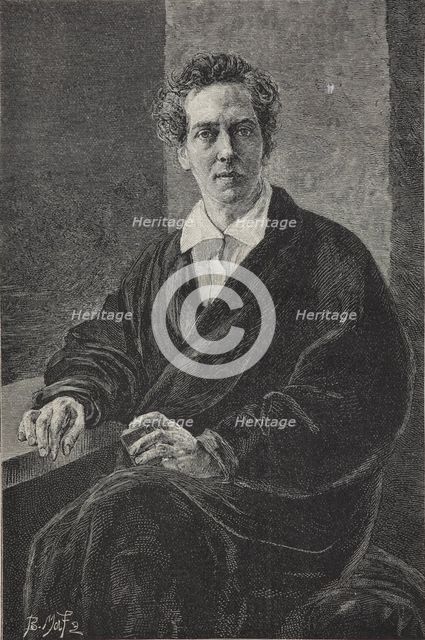 Portrait of Count Alexey Alexeyevich Perovsky (1787-1837), writer Antony Pogorelsky, 1890.