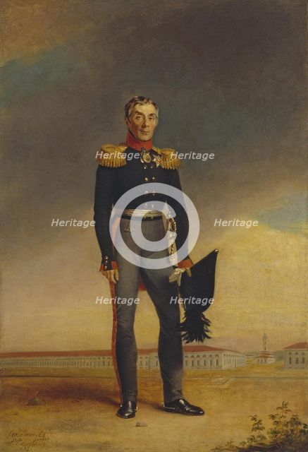 Portrait of Count Alexey Andreyevich Arakcheyev (1769-1834), 1820s.