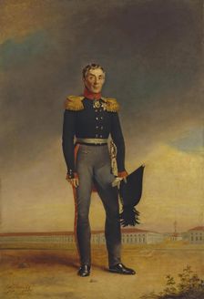 Portrait of Count Alexey Arakcheyev, 1825. Creator: George Dawe