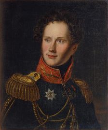 Portrait of Count Alexey Fyodorovich Orlov (1787-1862), c. 1810. Artist: Anonymous, 18th century