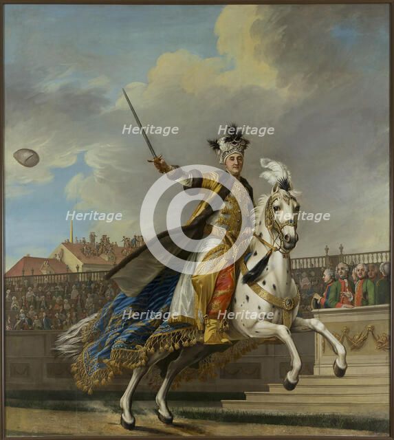 Portrait of Count Alexey Grigoryevich Orlov (1737-1808), ca 1770. Creator: Erichsen (Eriksen), Vigilius (1722-1782).