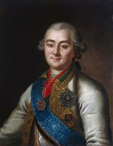 Portrait of Count Alexei Orlov of Chesme, 1782. Creator: Unknown