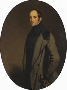 Portrait of Count Alexei Bobrinsky, 1844. Creator: Franz Xaver Winterhalter