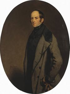 Portrait of Count Alexei Bobrinsky, 1844. Creator: Franz Xaver Winterhalter