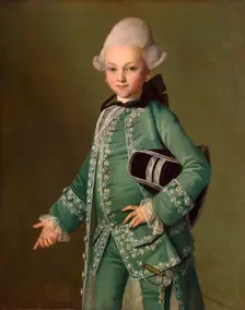 Portrait of Count Alexei Bobrinsky as a Child 1769. Creator: Christineck, Carl Ludwig Johann (1732/3-1792/4)