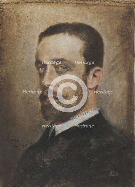 Portrait of Count Alexis Scherbatoff, 1885. Creator: Lenbach, Franz, von (1836-1904).