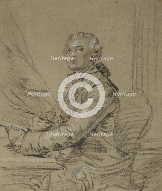 Portrait of Count Artemy Ivanovich Lazarev (1768-1791), 1790s.