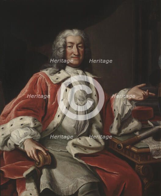 Portrait of Count Arvid Horn (1664-1742), .